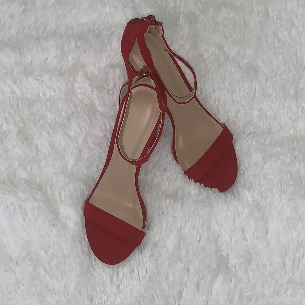 Red Wild Diva lounge red heels